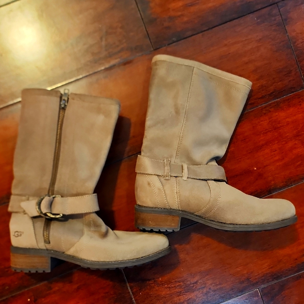 Women's Tan Suede Boots UGG